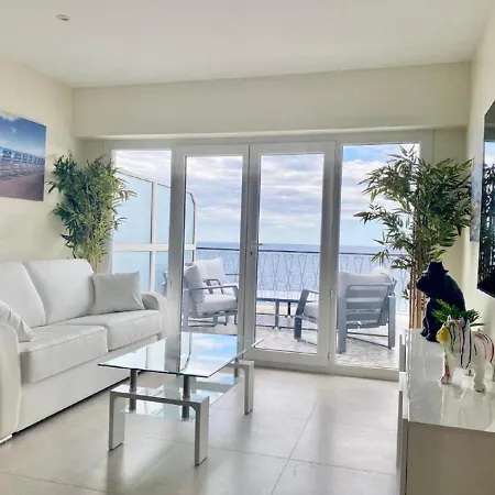 Sea Front View Roof Flat Lägenhet