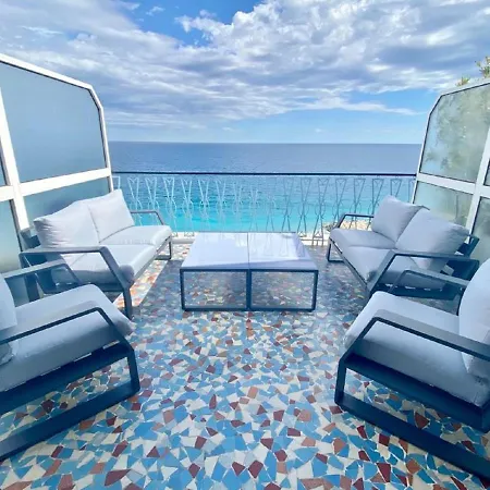 Apartament Sea Front View Roof Flat Nicea