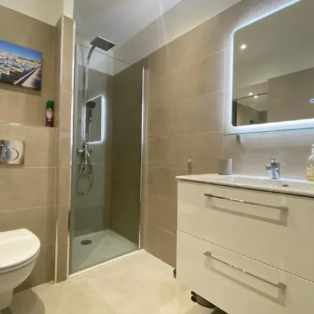 Sea Front View Roof Flat Nizza